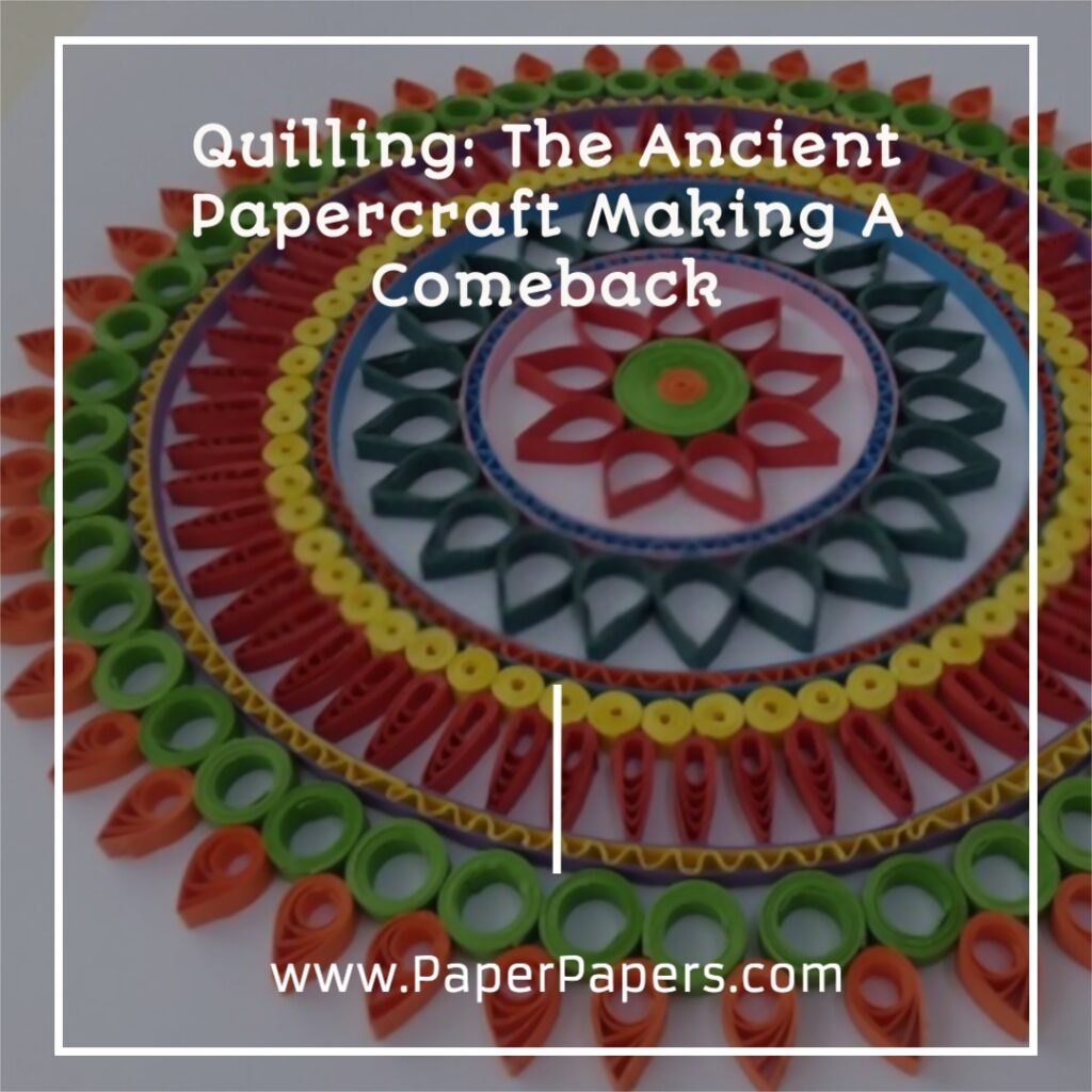 Steps to become an expert at the art of paper quilling